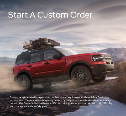 Start a custom order | Wood Motor Ford in Jane MO
